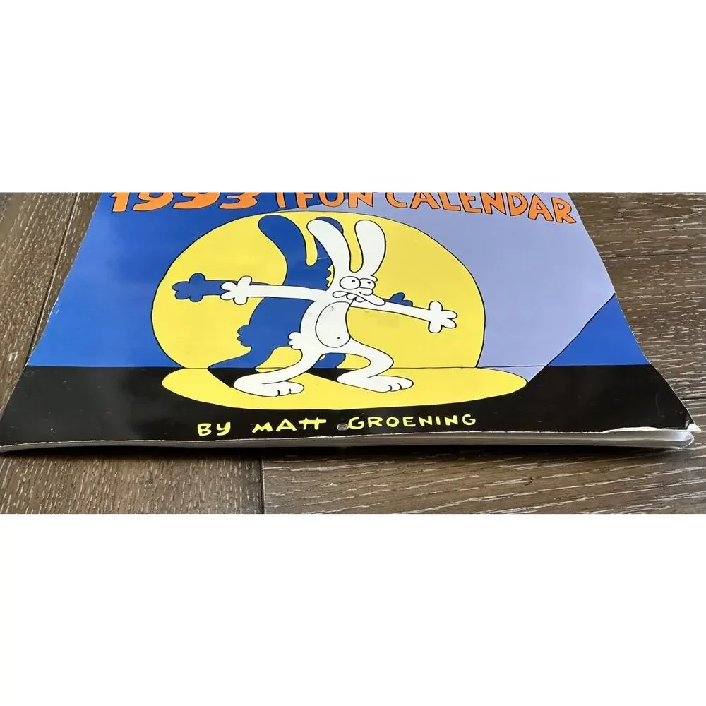 The Life in Hell 1992-1993 16-Month Fun Calendar Matt Groening